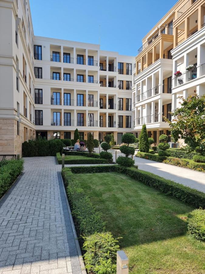 Apartment In Evargreen Complex With Terrace 瓦爾納 外观 照片