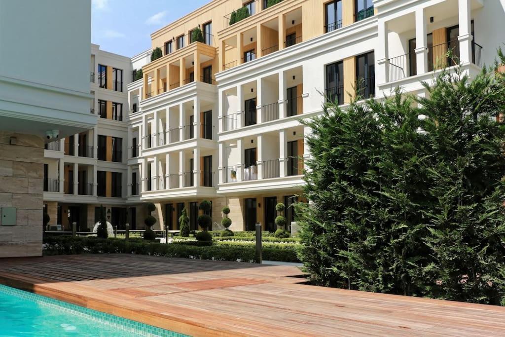 Apartment In Evargreen Complex With Terrace 瓦爾納 外观 照片
