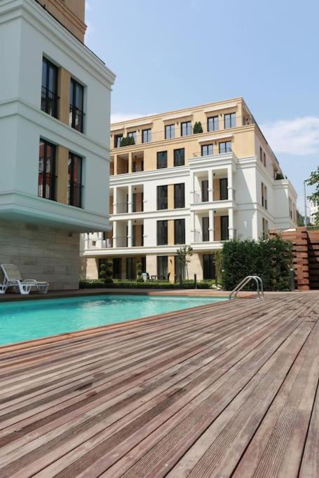 Apartment In Evargreen Complex With Terrace 瓦爾納 外观 照片